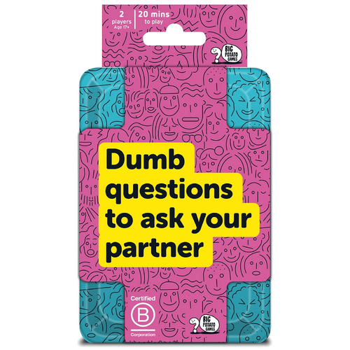 Big Potato Dumb Questions To Ask Your Partner Travel Edition