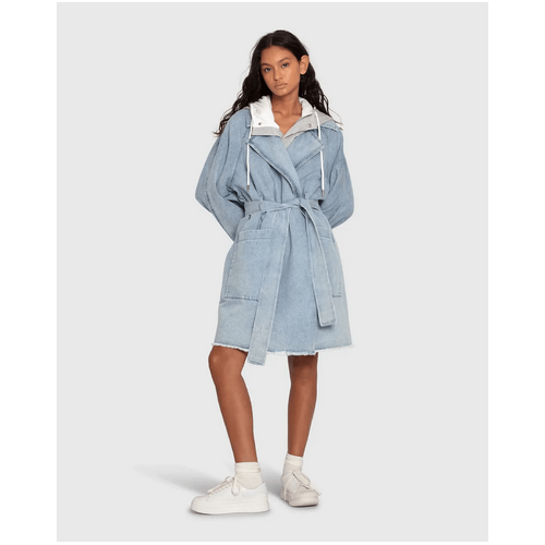 belle &amp; bloom Fresh Boyfriend Jacket - Stonewash