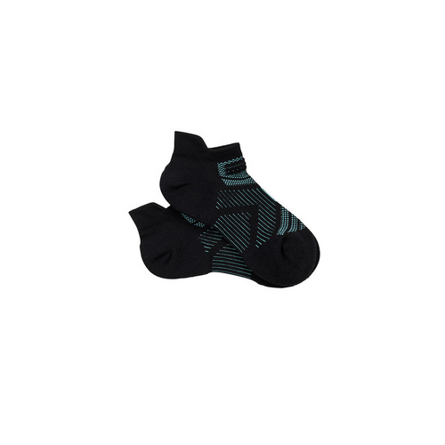 Men&#39;s Overlander Merino Wool Run Socks- Black