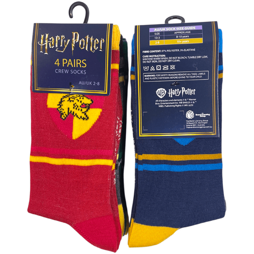 Harry Potter Sock 4-pack 2-8