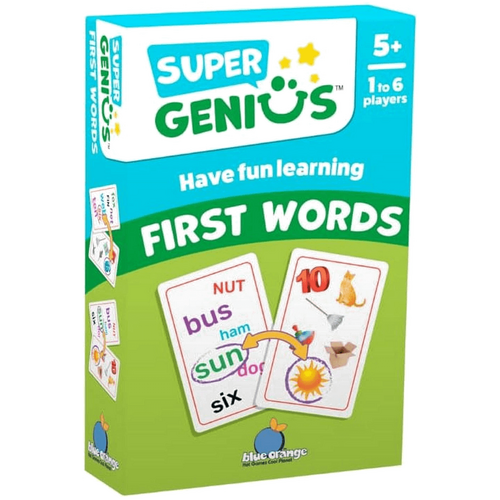 Blue Orange Games Super Genius First Words