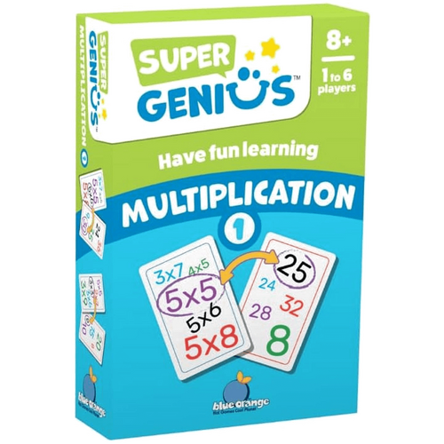 Blue Orange Games Super Genius Multiplication 1