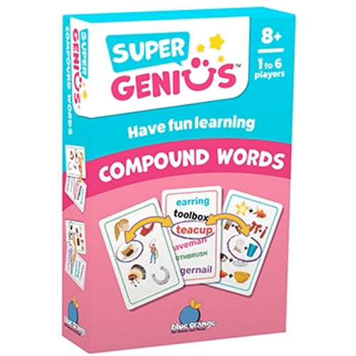 Blue Orange Games Super Genius Compound Words