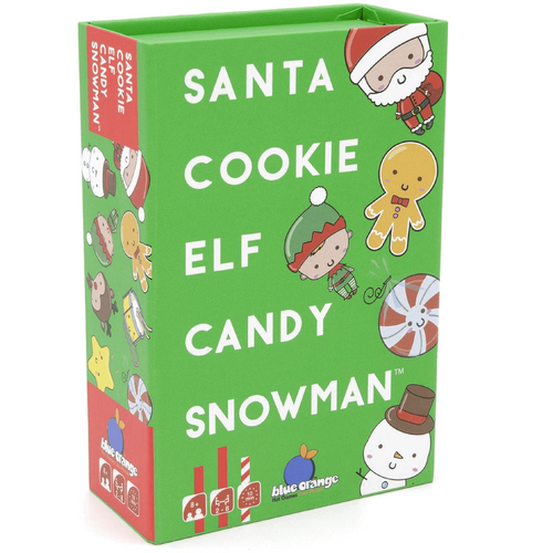 Blue Orange Games Santa Cookie Elf Candy Snowman