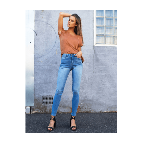 Khloe Skinny Jeans - Blue