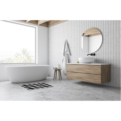Affiniti Living Arlo 2 Pack Tufted Bath Mat - Assorted - Bas Phillips