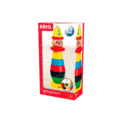 BRIO - Stacking Clown 9 pieces