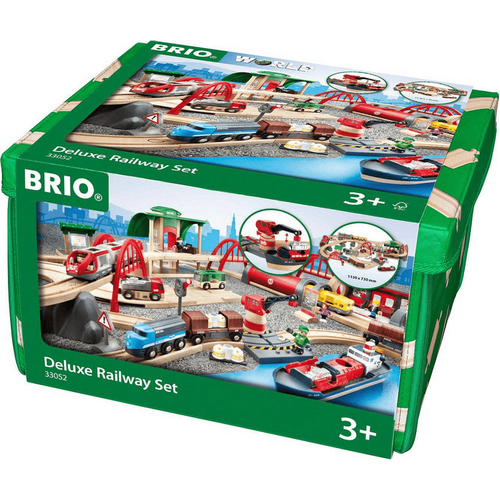 BRIO - Deluxe Railway Set 87 pieces