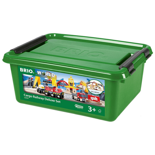 BRIO - Cargo Railway Deluxe Set 54 pieces