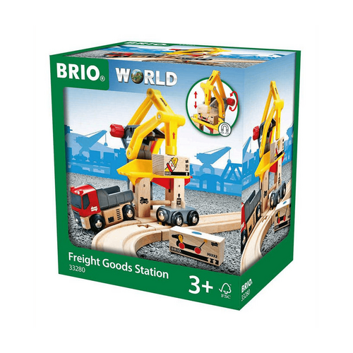 BRIO - Freight Goods Station 6 pieces