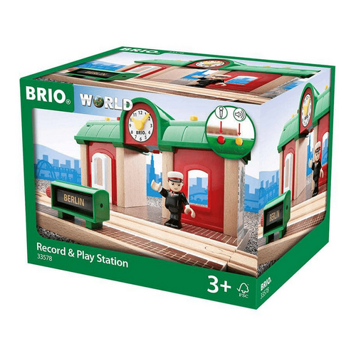 BRIO - Record &amp; Play Station 3 pieces