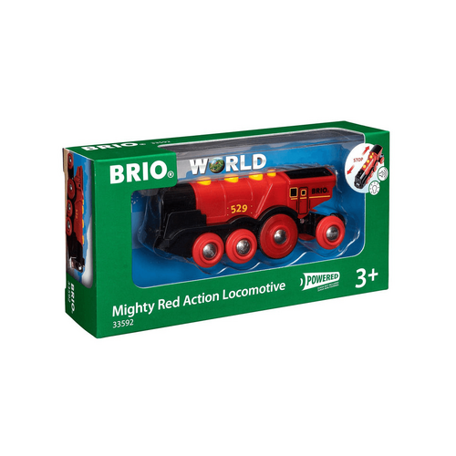 BRIO - Mighty Red Action Locomotive