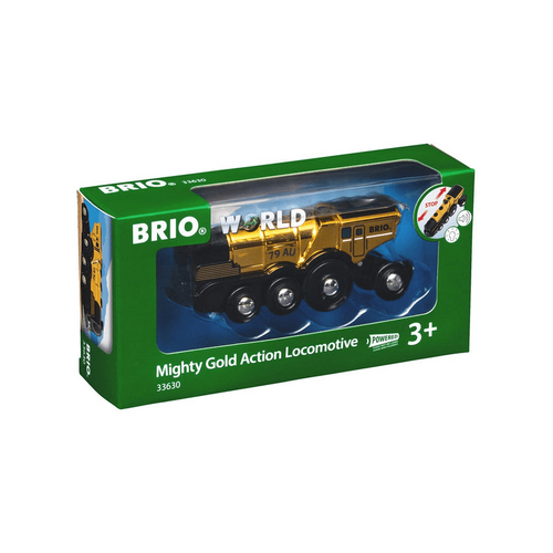 BRIO - Mighty Gold Action Locomotive
