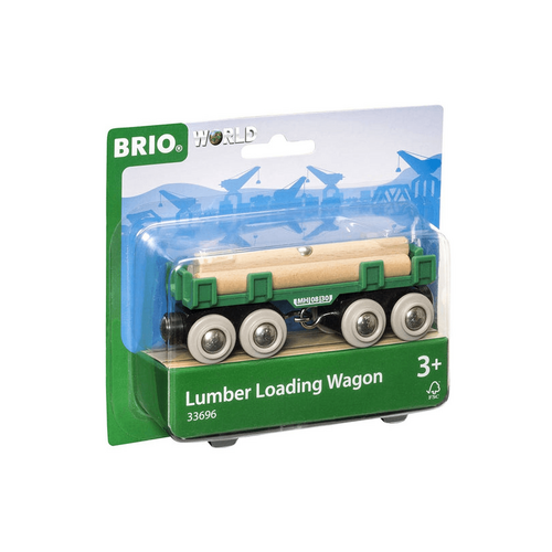 BRIO - Lumber Loading Wagon 4 pieces