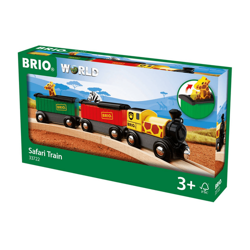 BRIO - Safari Train 3 pieces