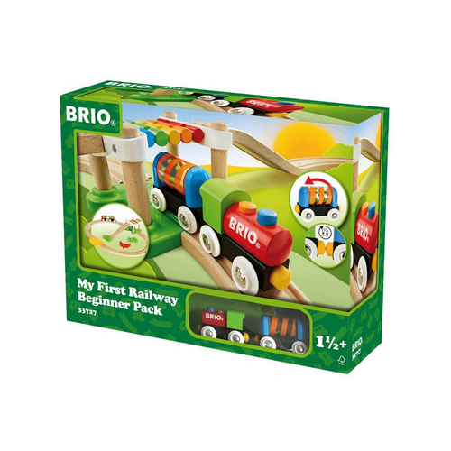 BRIO My First - Railway Beginner Pack 18 pieces
