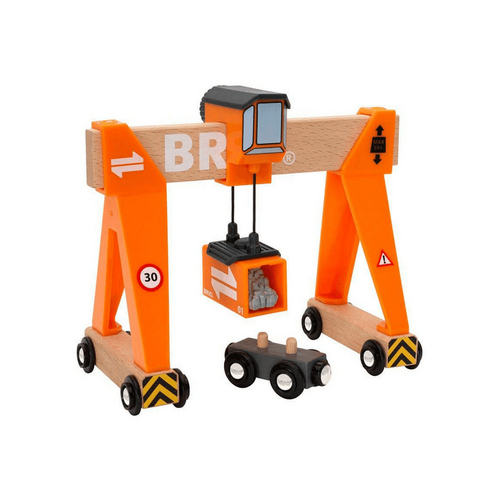 BRIO - Gantry Crane 4 pieces