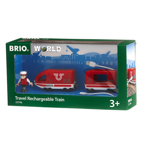 BRIO - Travel Rechargeable Train 4 pieces
