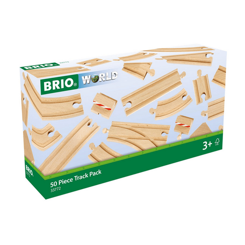 BRIO - 50 Piece Track Pack