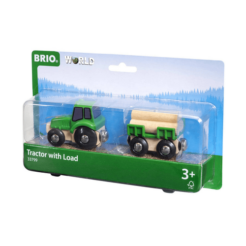 BRIO - Farm Tractor with Load 3 pieces