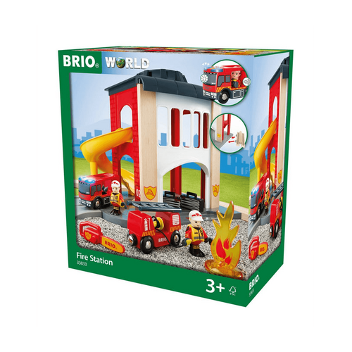 BRIO - Fire Station 12 pieces