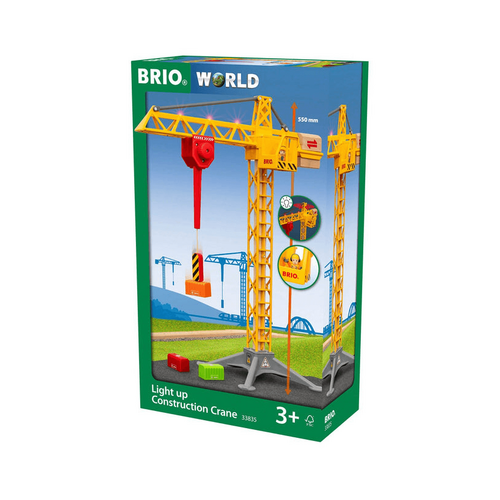 BRIO - Construction Crane w Lights 5 pieces