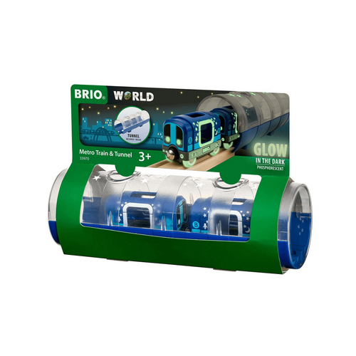BRIO - Metro Train &amp; Tunnel 3 pieces