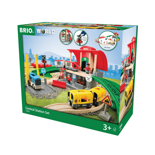 BRIO - Central Station Set 37 pieces