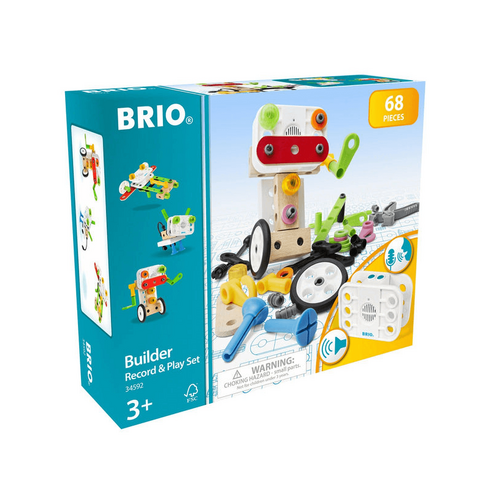 BRIO Builder - Record Play Set 68 pieces