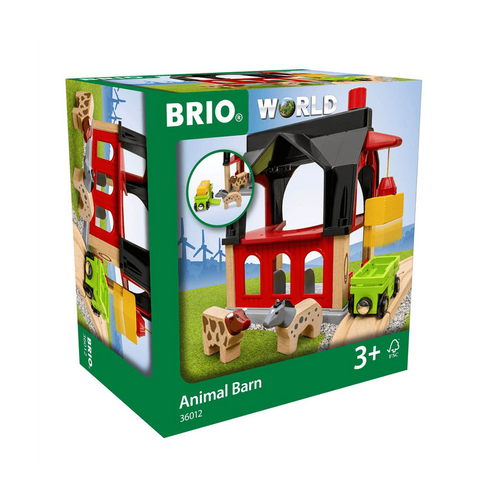 BRIO - Animal Barn 6 pieces