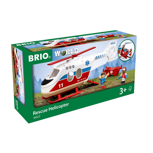 BRIO - Rescue Helicopter 4 pieces