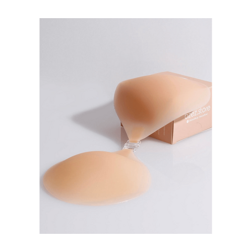 Bzez Silicone Sticky Bra -Strapless, Ultra Thin &amp; Reusable