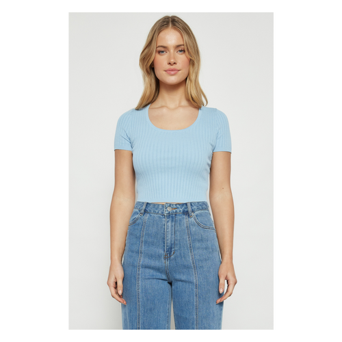 Textured Lightweight Knit Top (WKN734)