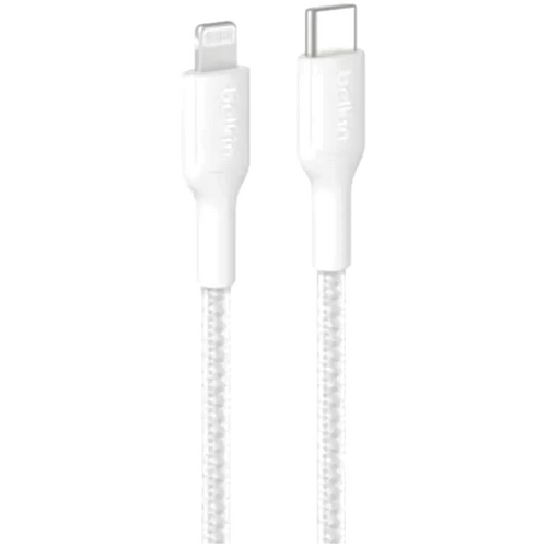 Belkin BoostCharge Pro Braided USB-C to Lightning Cable 2M - White