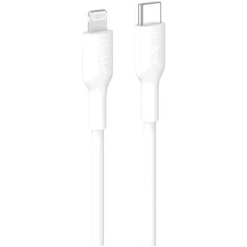 Belkin BoostCharge USB-C to Lightning Cable 1M Length - White