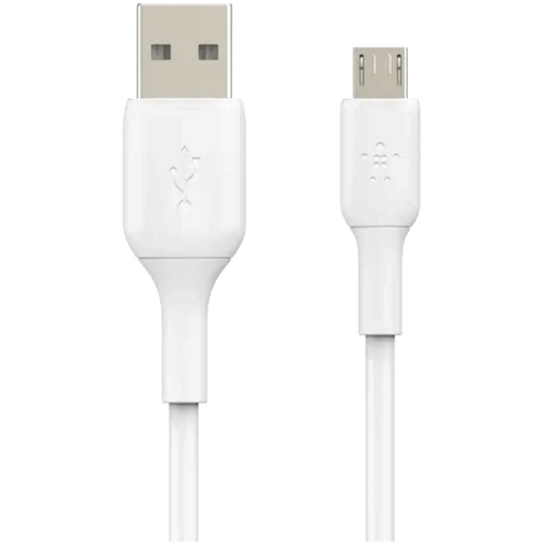 Belkin BoostCharge USB-A to Micro-USB Cable, 1m Universally compatible - White