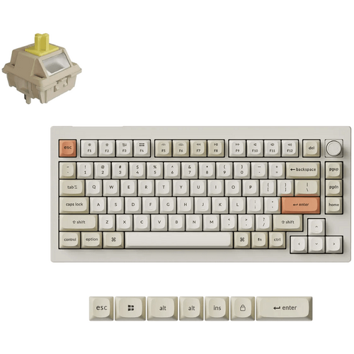 Keychron V1 Ultra 8K Wireless Custom Mechanical Keyboard