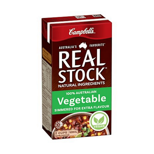 Campbell&#39;s Real Stock Vegetable Stock 500ml