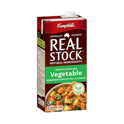 Campbell&#39;s Real Stock Vegetable Stock 1l
