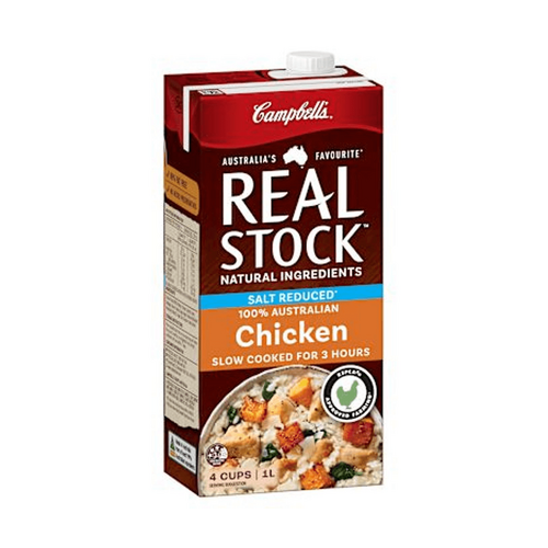 Campbell's Real Stock Salt Reduced Chicken Stock 1l