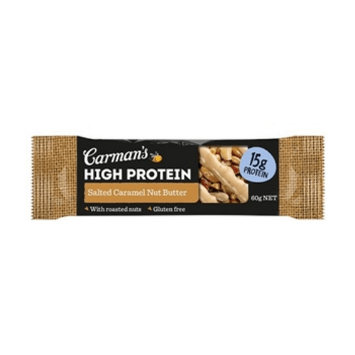 Carmans Protein Bars Salted Caramel Nut Butter 60g