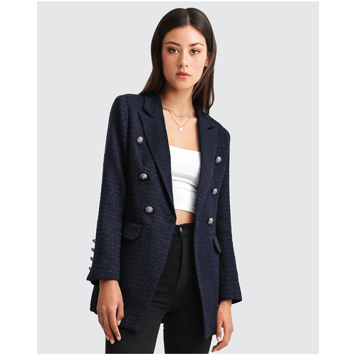 belle &amp; bloom Princess Polina Textured Weave Blazer