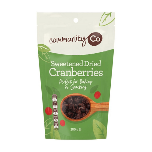 Community Co Dried Cranberries 20 Gram