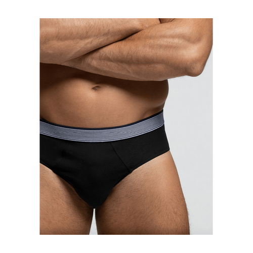 Cotton Planet Men&#39;s Organic Cotton Briefs with elasticated waistband
