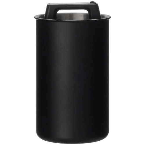 Leaf &amp; Bean Airtight Stainless Steel Canister Black