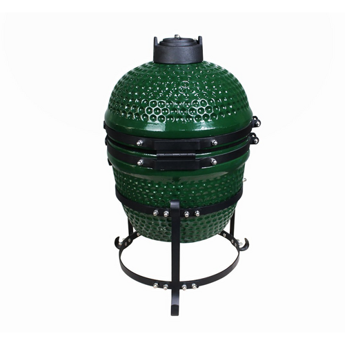 13&quot; Kamado Ceramic Charcoal Grill With Bonus Accessory Pack