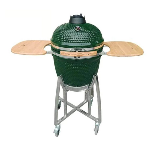 21&quot; Kamado Ceramic Charcoal Grill With Bonus Accessory Pack