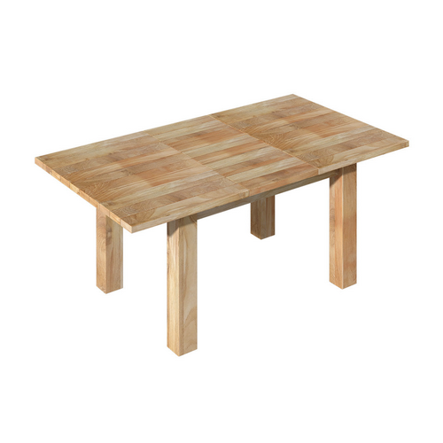 Stretch Outdoor Teak Dining Extension Table 120-160 X 100cm