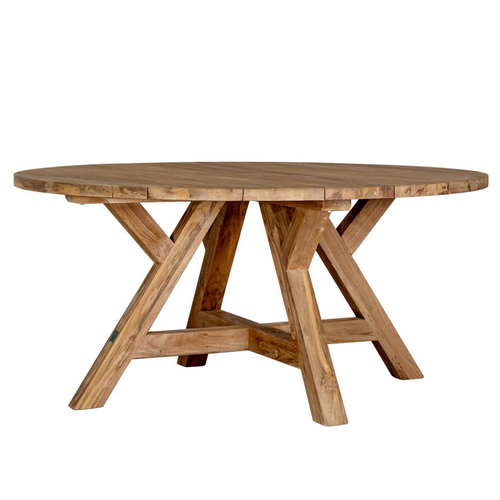 Finch Round Teak Table