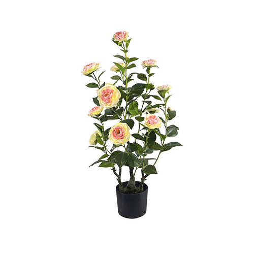 Artificial Pink Camellia-80CM